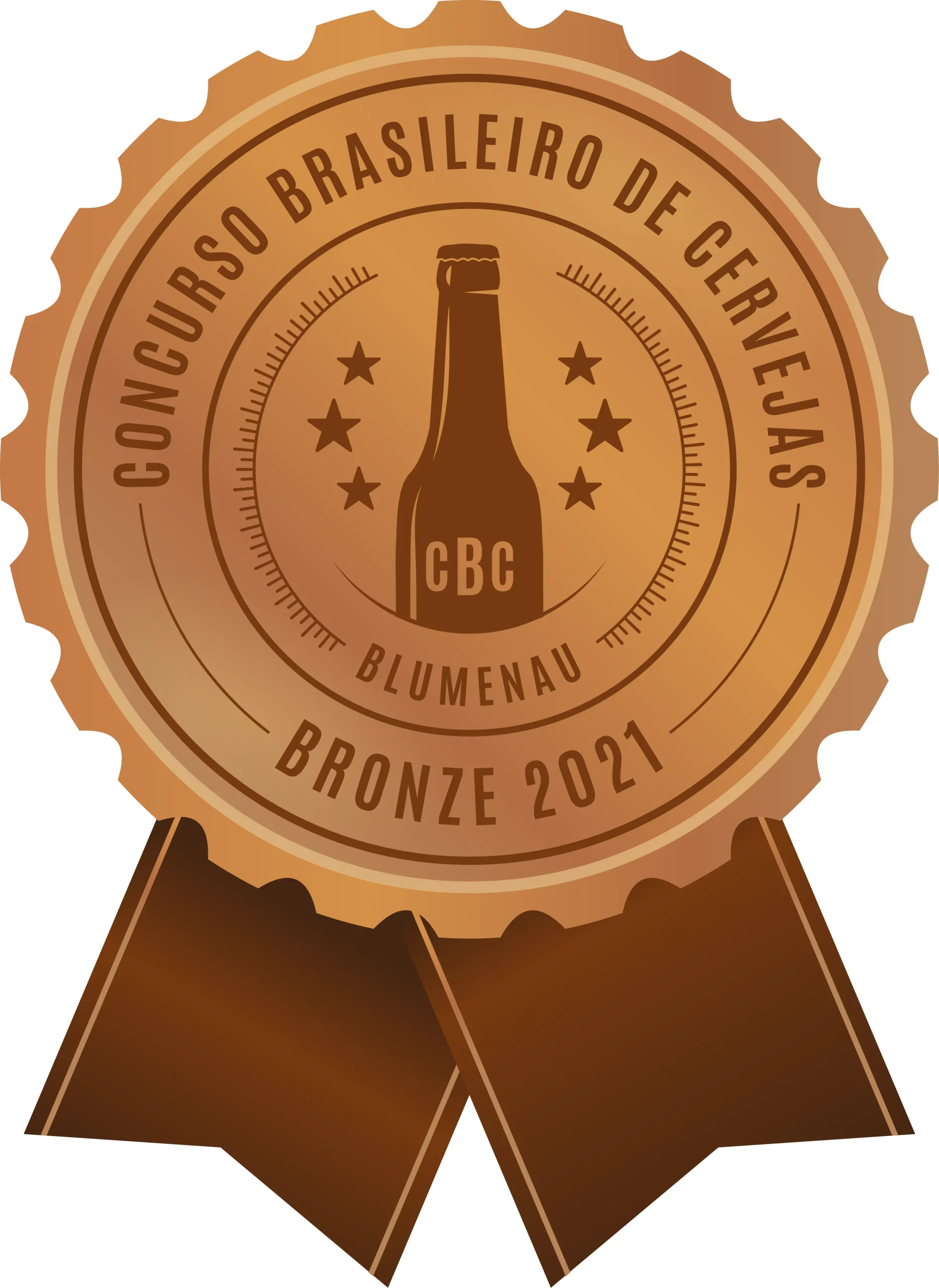Medalha de bronze do Concurso Brasileiro de Cervejas 2021