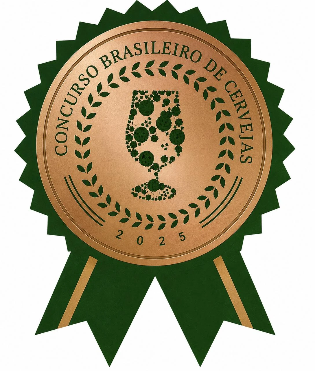 Medalha de bronze do Concurso Brasileiro de Cervejas 2025